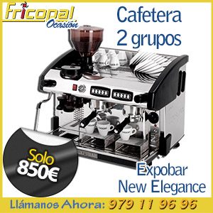 Oferta cafetera profesional segunda mano 2 grupos Valladolid